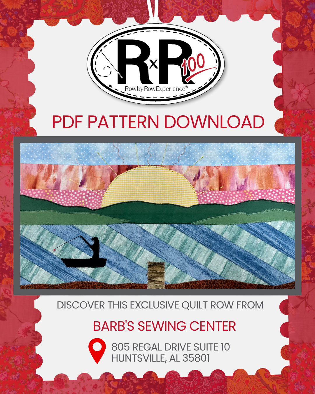 Barb's Sewing Center - 2025 Row by Row Pattern