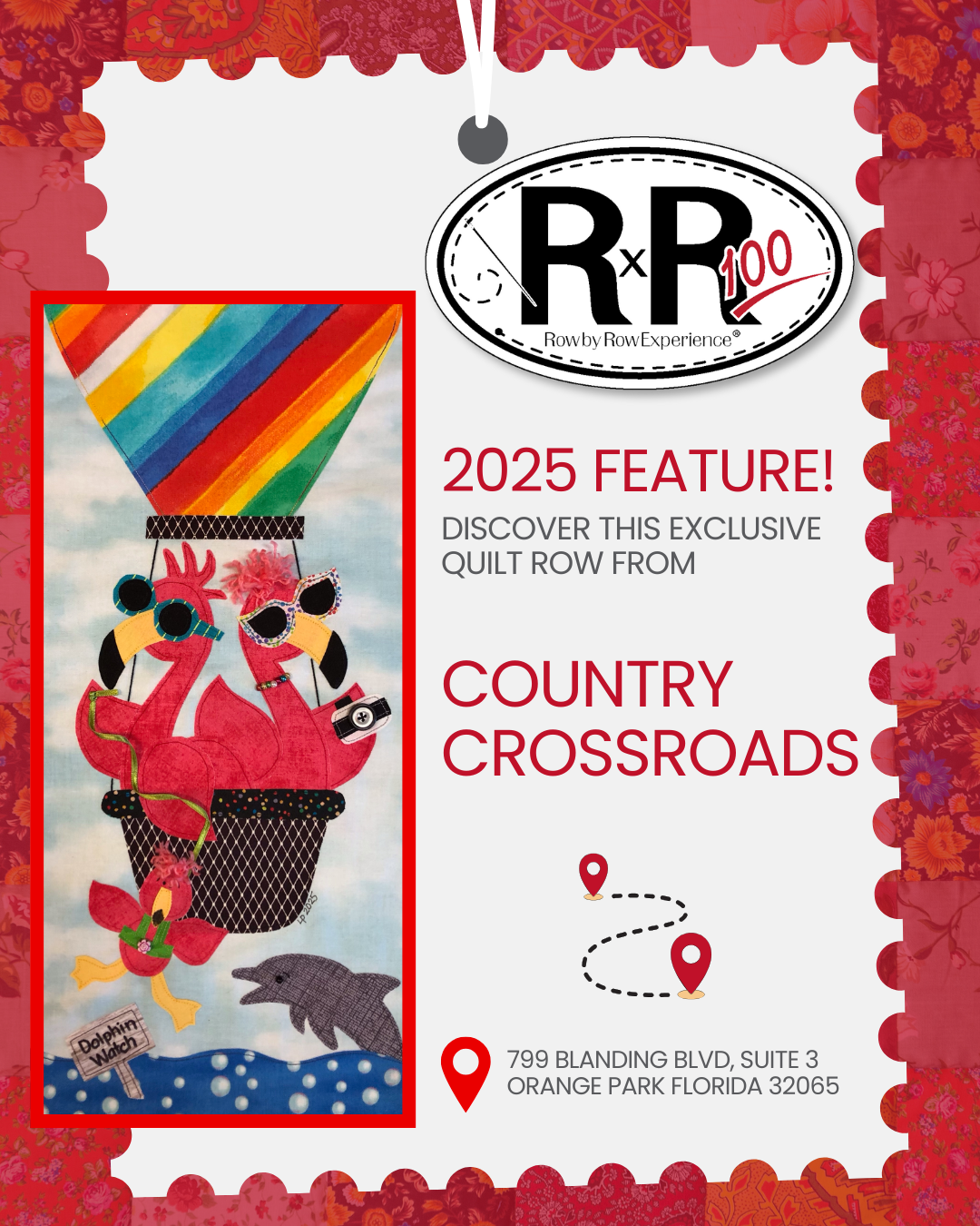 Country Crossroads - Up Up & Away Pattern