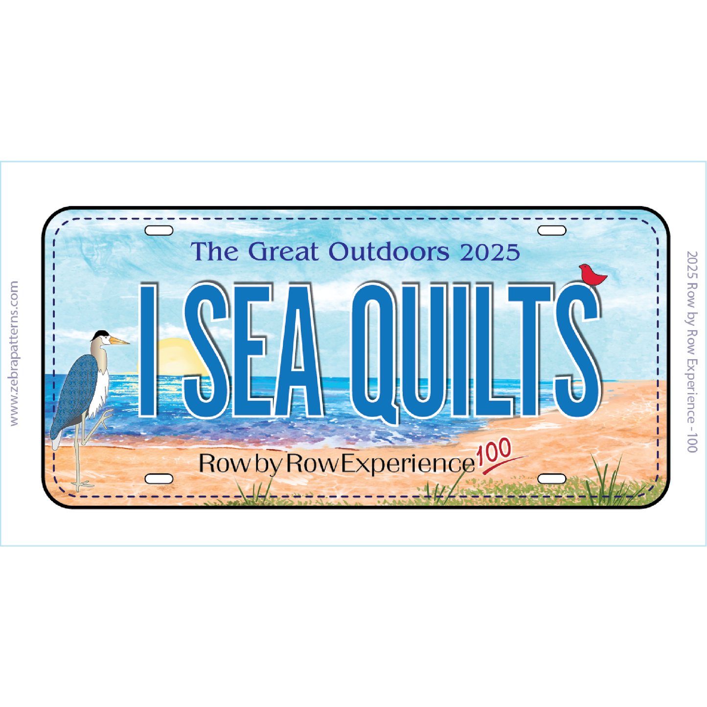 I SEA QUILTS FabricPlate 2025 Row by Row Experience