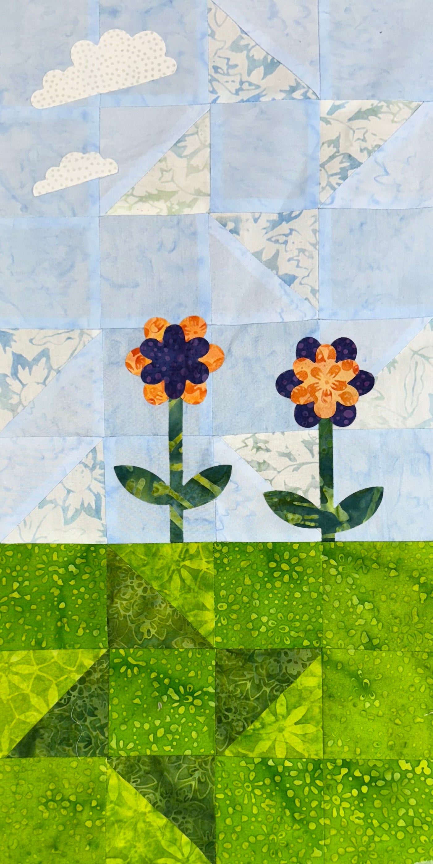 Off the Rails Quilting - Friendly Flowers