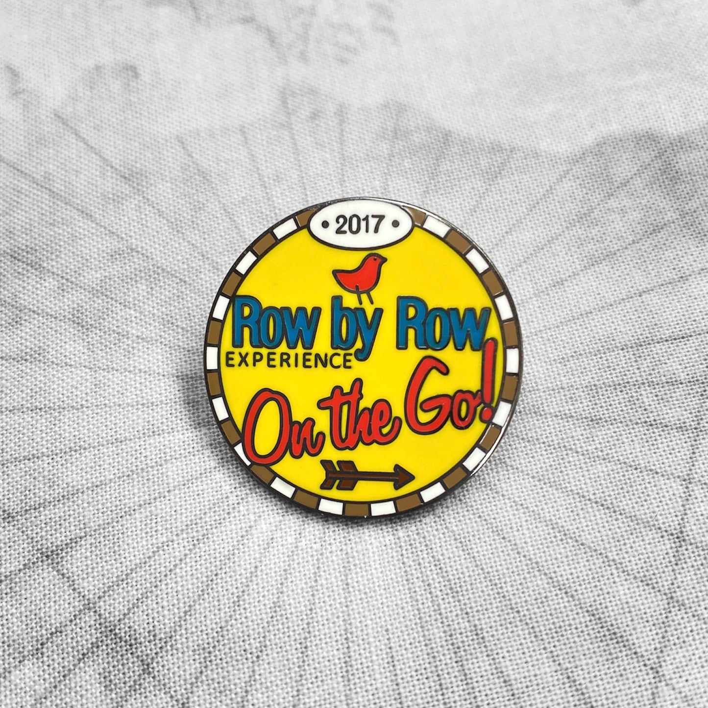 2017 On The Go! Round Pin