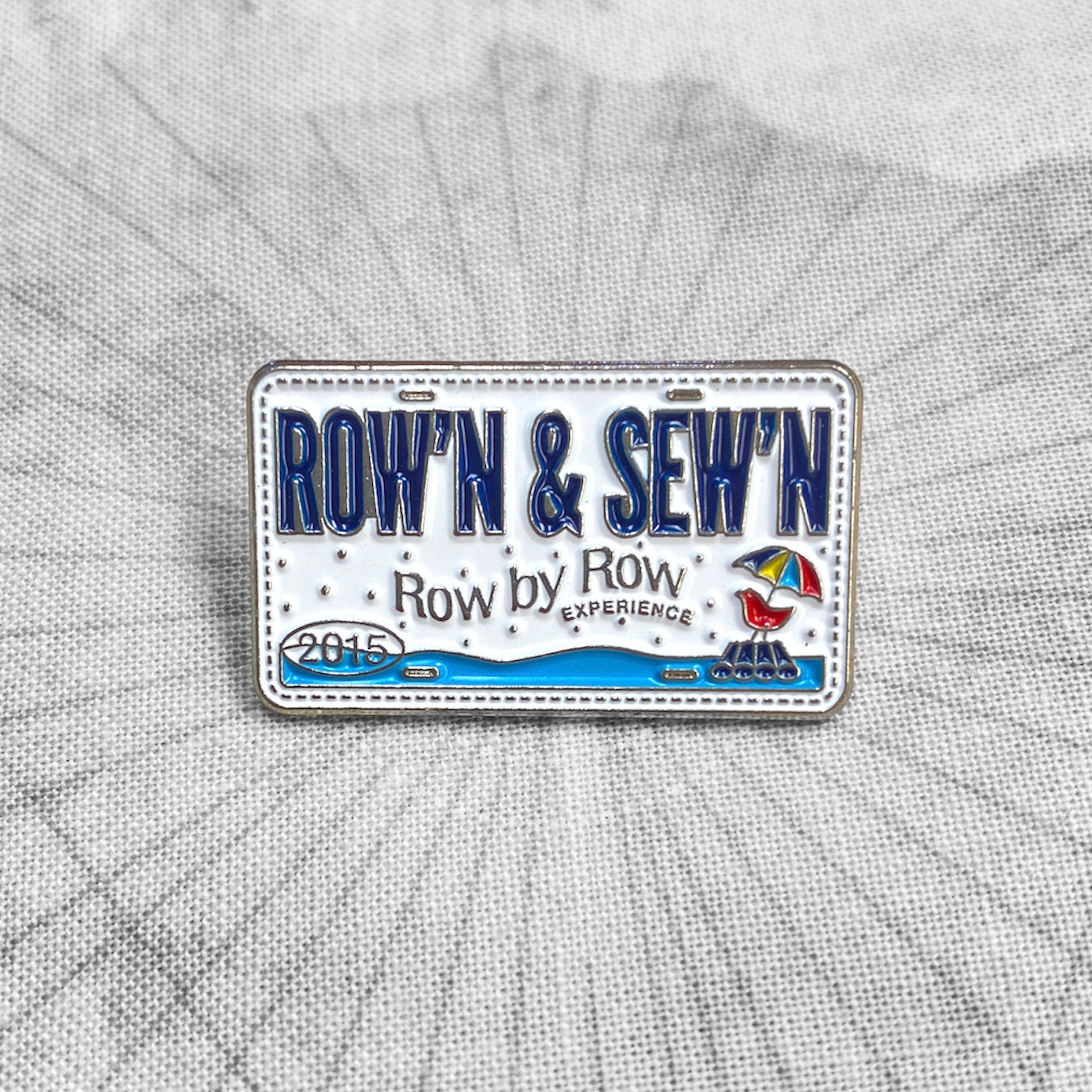 2015 H2O FabricPlate Pin