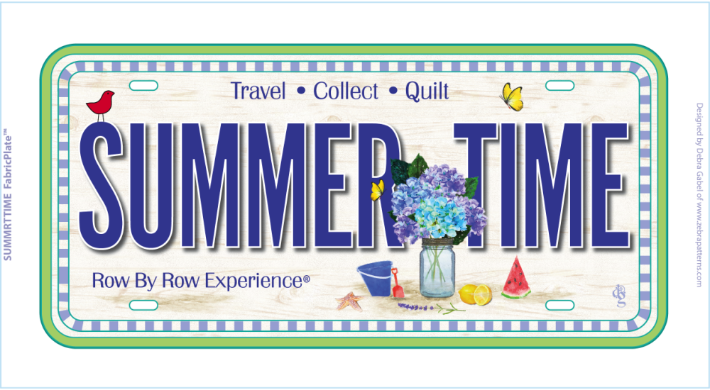 Row by Row 2023 Summertime FabricPlate™ – Row by Row Experience