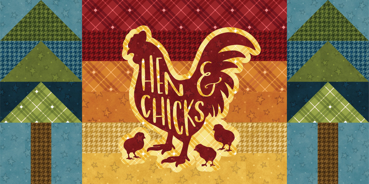 Hen & Chicks Studio - Sunset Roost Pattern