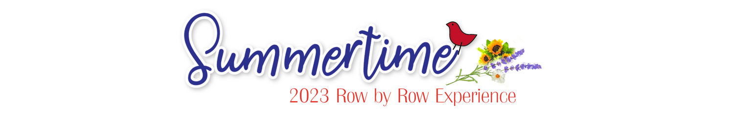 Row by Row 2023 Summertime FabricPlate™ – Row by Row Experience