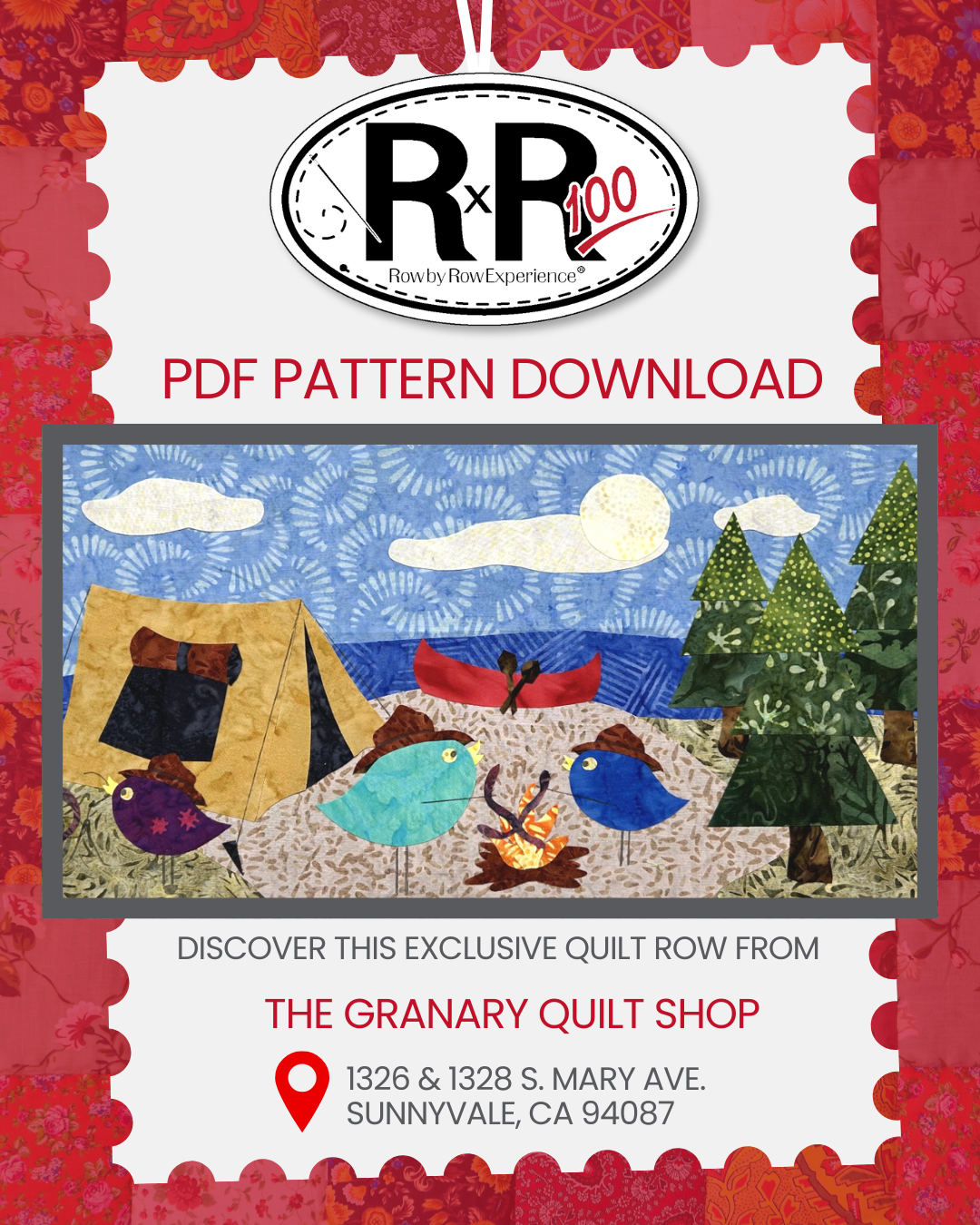 The Granary Quilt Shop - Arnie & Company at Scout Camp