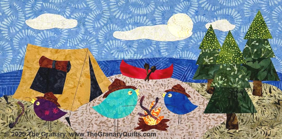 The Granary Quilt Shop - Arnie & Company at Scout Camp