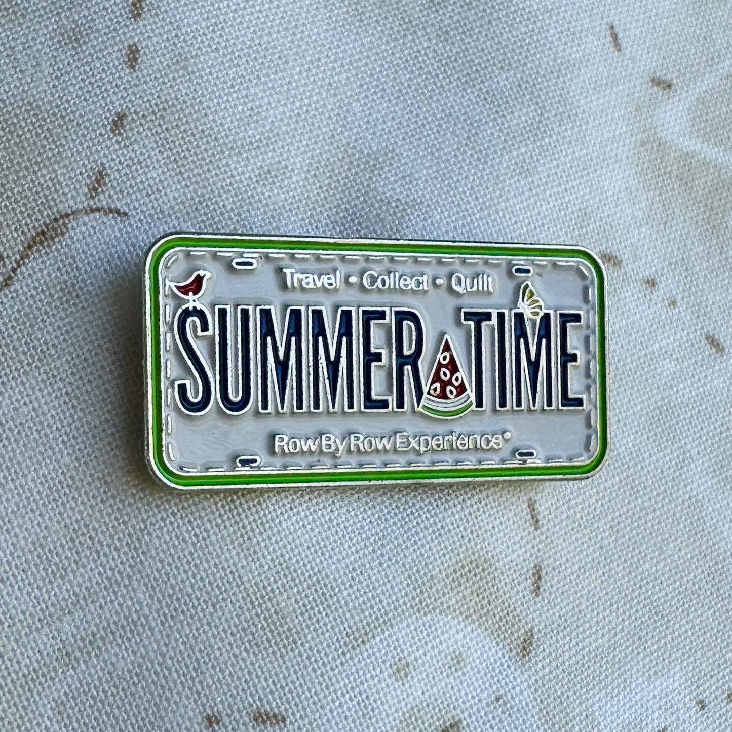 Row by Row 2023 Summertime Pin