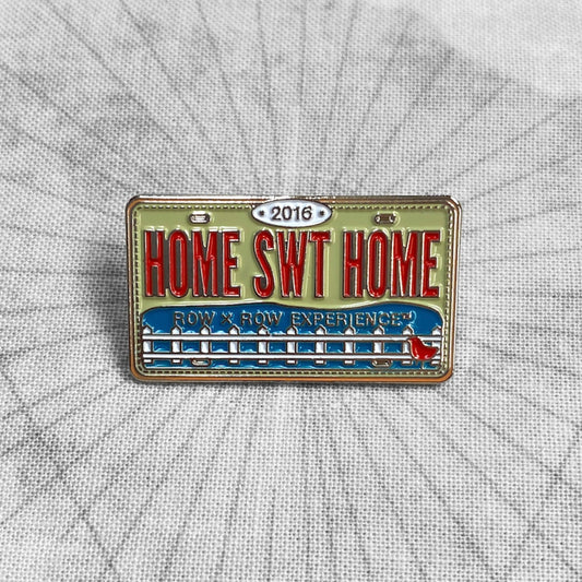 2016 Home Sweet Home FabricPlate Pin